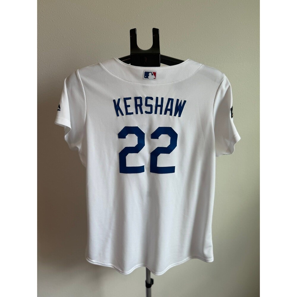 Los Angeles Dodgers Clayton Kershaw Women’s Baseball Jersey MLB Post Season 2019
